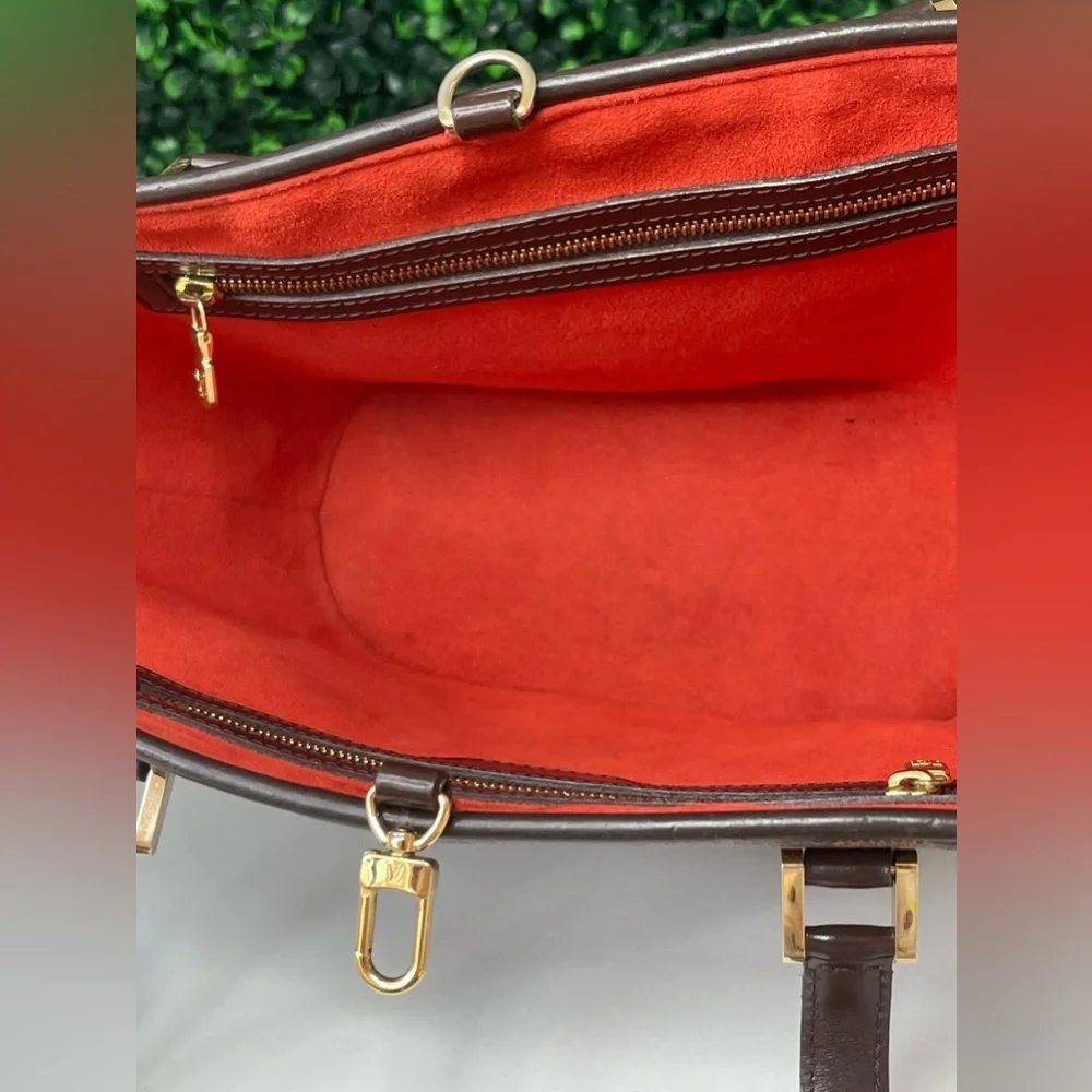 Louis Vuitton Damier Ebene Manosque PM Tote Bag - Picture 9 of 16